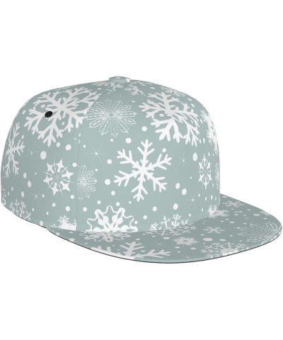 Merry Christmas Baseball Cap, Flat Brim Trucker Hat, Buckle Adjustable Merry Christmas26 $10.59 Baseball Caps