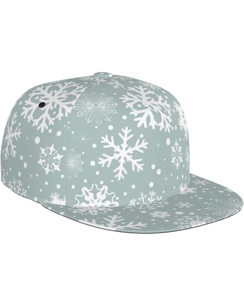 Merry Christmas Baseball Cap, Flat Brim Trucker Hat, Buckle Adjustable Merry Christmas26 $10.59 Baseball Caps