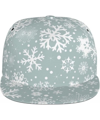 Merry Christmas Baseball Cap, Flat Brim Trucker Hat, Buckle Adjustable Merry Christmas26 $10.59 Baseball Caps