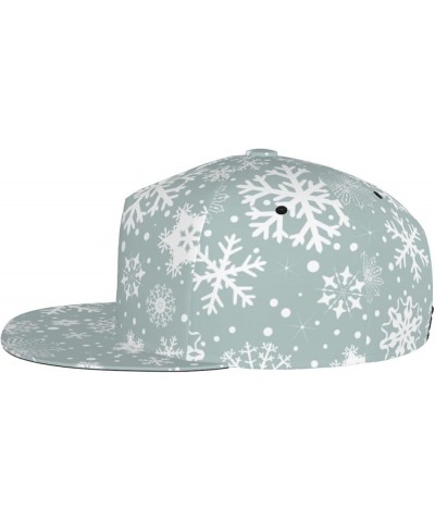 Merry Christmas Baseball Cap, Flat Brim Trucker Hat, Buckle Adjustable Merry Christmas26 $10.59 Baseball Caps