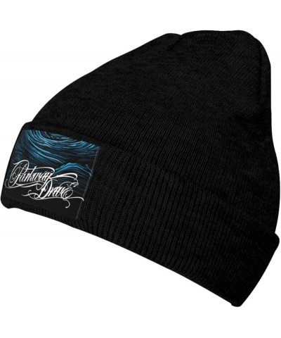 Parkway Drive Beanie Hats for Men Women Warm Knit Hat Skull Cap Knitted Hip Hop Hats Black Black $14.09 Skullies & Beanies