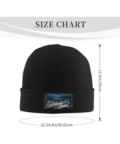 Parkway Drive Beanie Hats for Men Women Warm Knit Hat Skull Cap Knitted Hip Hop Hats Black Black $14.09 Skullies & Beanies