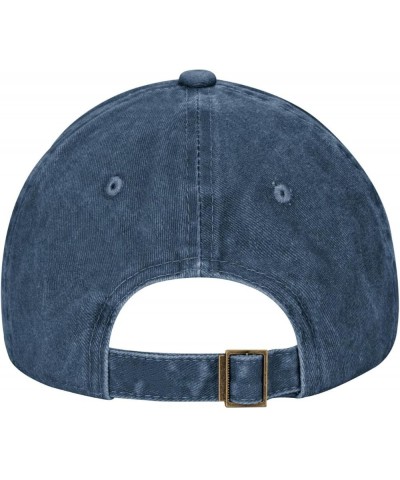 Geometric Elements Vintage Denim Cowboy Baseball Cap Dad Hat Men Women Adjustable Navy Blue $11.39 Cowboy Hats