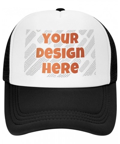 Custom Hats Wholesale Price for Men Personalized Trucker Hats Baseball Cap Add Design Your own Picture/Text/Logo Multicolor $...