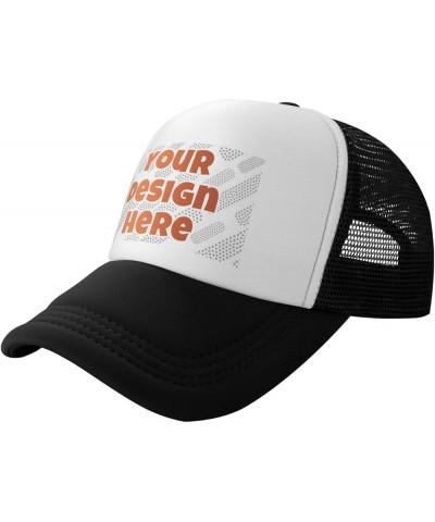 Custom Hats Wholesale Price for Men Personalized Trucker Hats Baseball Cap Add Design Your own Picture/Text/Logo Multicolor $...