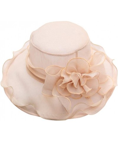 Women's Church Fascinator Bridal Tea Party Wedding Hat Super Caps Red-l $7.68 Sun Hats