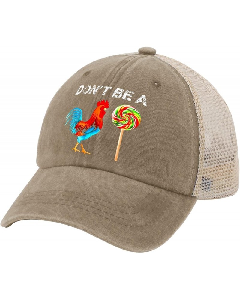 Don't Be A Cock Suckers Hat Funny Hat for Mens Womens AllBlack Trucker Hat Trucker Hat Bucket Hats Pigment Khaki $9.88 Baseba...