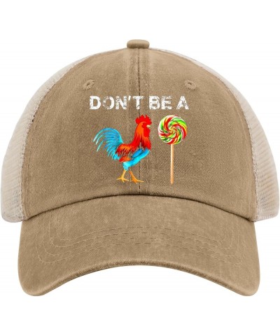 Don't Be A Cock Suckers Hat Funny Hat for Mens Womens AllBlack Trucker Hat Trucker Hat Bucket Hats Pigment Khaki $9.88 Baseba...