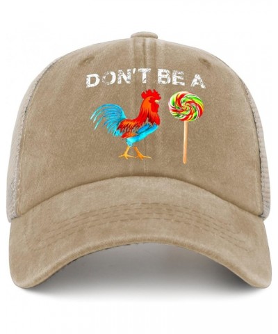 Don't Be A Cock Suckers Hat Funny Hat for Mens Womens AllBlack Trucker Hat Trucker Hat Bucket Hats Pigment Khaki $9.88 Baseba...