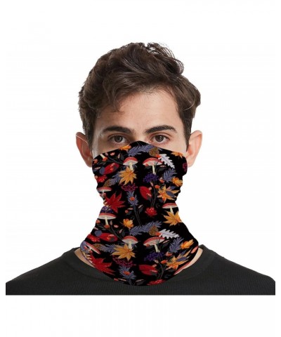 Mushrooms Funny Neck Gaiter Face Cover Mask Scarf Windproof Balaclava Sports Outdoor $11.39 Balaclavas