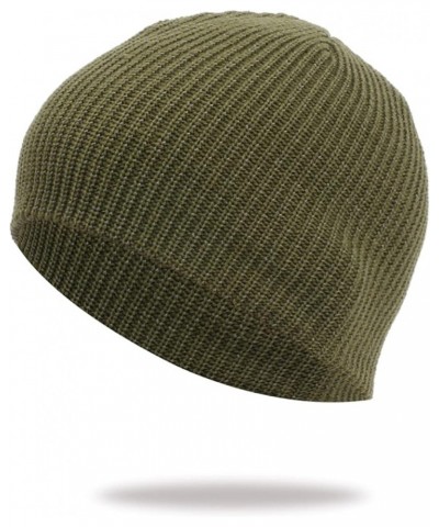 Men Caps Women Hat Slouchy Warm Knit Baggy Crochet Ski Winter Baseball Caps Trucker Mesh Hats for Men E-army Green $11.21 Sku...