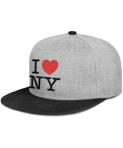 I Heart New York Hat Men Women I Love NY New York Trucker Hats Adjustable Snapback Baseball Cap Cool Dad Hat Gifts Black-3 $1...