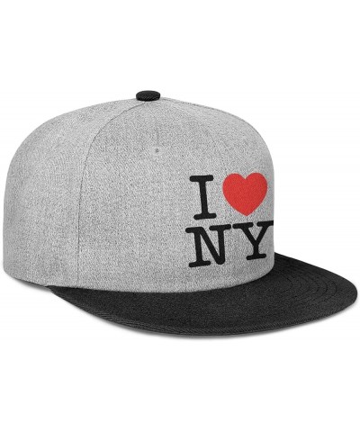 I Heart New York Hat Men Women I Love NY New York Trucker Hats Adjustable Snapback Baseball Cap Cool Dad Hat Gifts Black-3 $1...