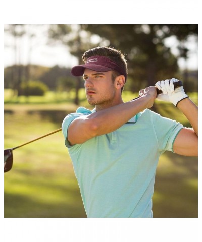 Make Pee Pee Poo Poo Again Sports Sun Visor Hat for Men Women,Empty Top Sun Hats Topless Cap,Black Red $12.25 Visors