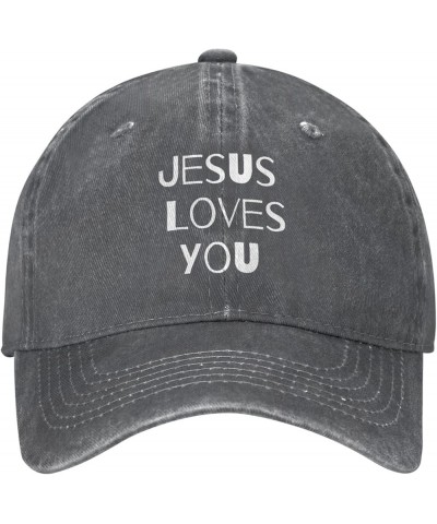 Jesus Loves You Hat Christian Hat Jesus Christ God Hat Vintage Dad Hats Baseball Cap Deep Heather $10.29 Baseball Caps