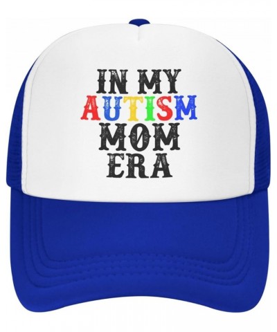 Autism hat in My Autism Mom Era hat & Funny Runners Hats & Birthday Cool Hat and Birthday Mountain Blue $11.26 Cowboy Hats