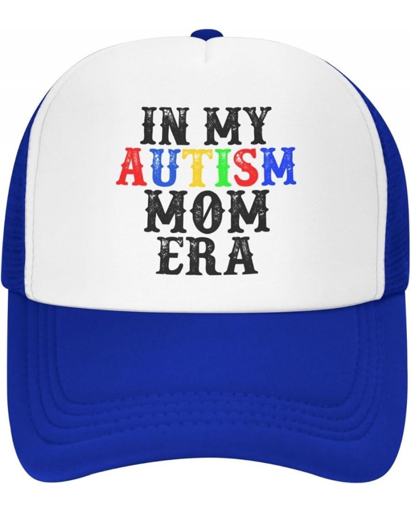 Autism hat in My Autism Mom Era hat & Funny Runners Hats & Birthday Cool Hat and Birthday Mountain Blue $11.26 Cowboy Hats