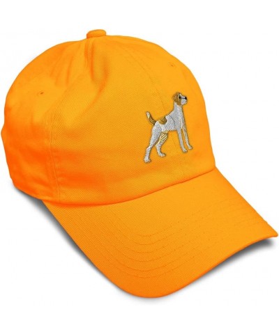 Soft Baseball Cap Jack Russell Terrier Dog A Embroidery Dogs Cotton Dad Hats for Men & Women Orange Design Only $15.67 Baseba...