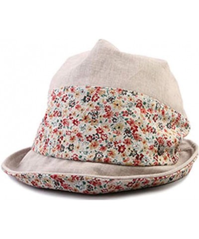 Bucket Hat Original Adjustable Style Sun Hat Beach Cap MABA0764 Beige $17.29 Fedoras