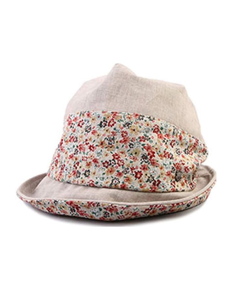 Bucket Hat Original Adjustable Style Sun Hat Beach Cap MABA0764 Beige $17.29 Fedoras