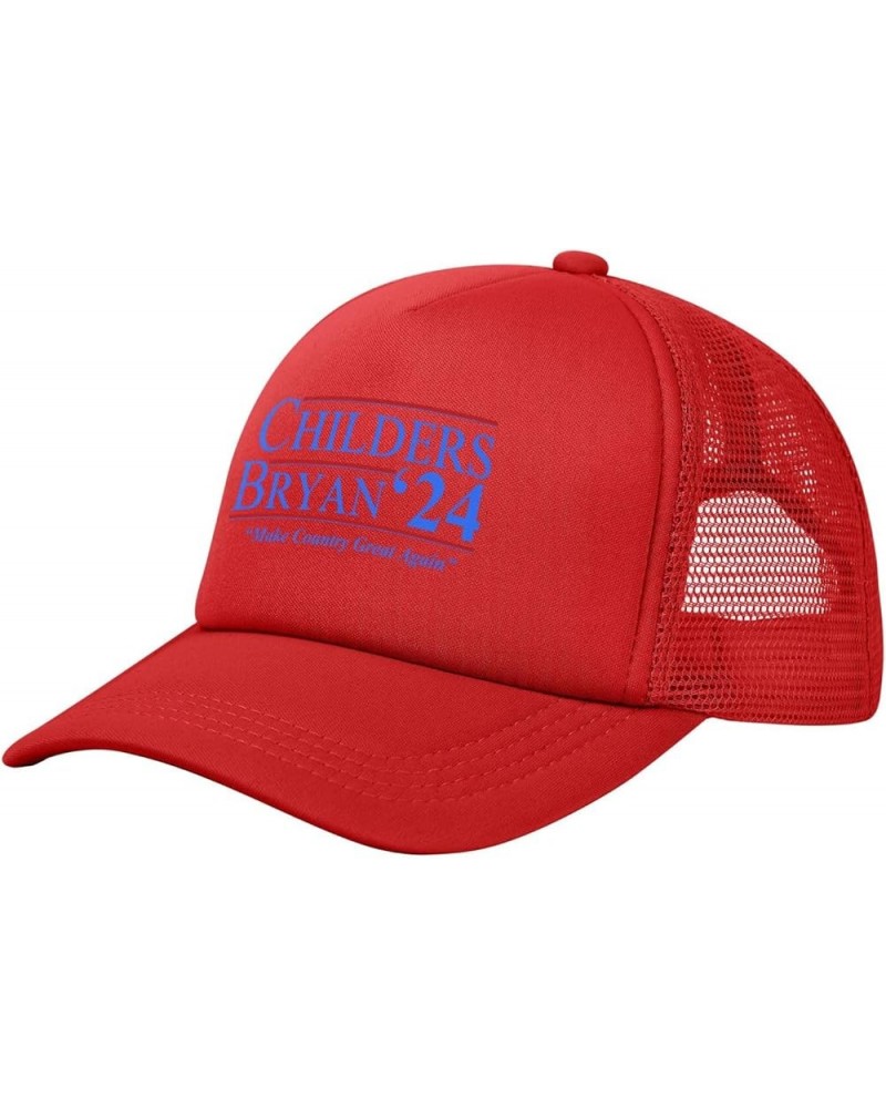 Childers-Bryan-2024 Make-Country-Great-Again Gift Men Baseball Cap for Men Women Low Profile Dad Hat Summer Hat Black Red $10...