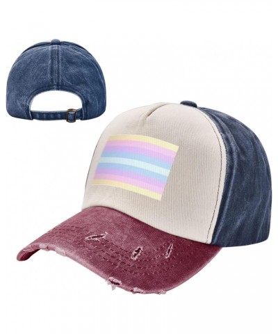 Abrosexual Pride Flag Upgrade Your Style with Funny Adjustable Cotton Baseball Caps for Men and Women $17.45 Baseball Caps