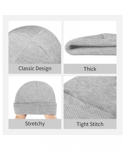 Plays Well with Others Knit Hat Upside Down Pineapple Beanie Unisex Knit Hat Women Men Winter Warm Cap Gray $12.53 Skullies &...