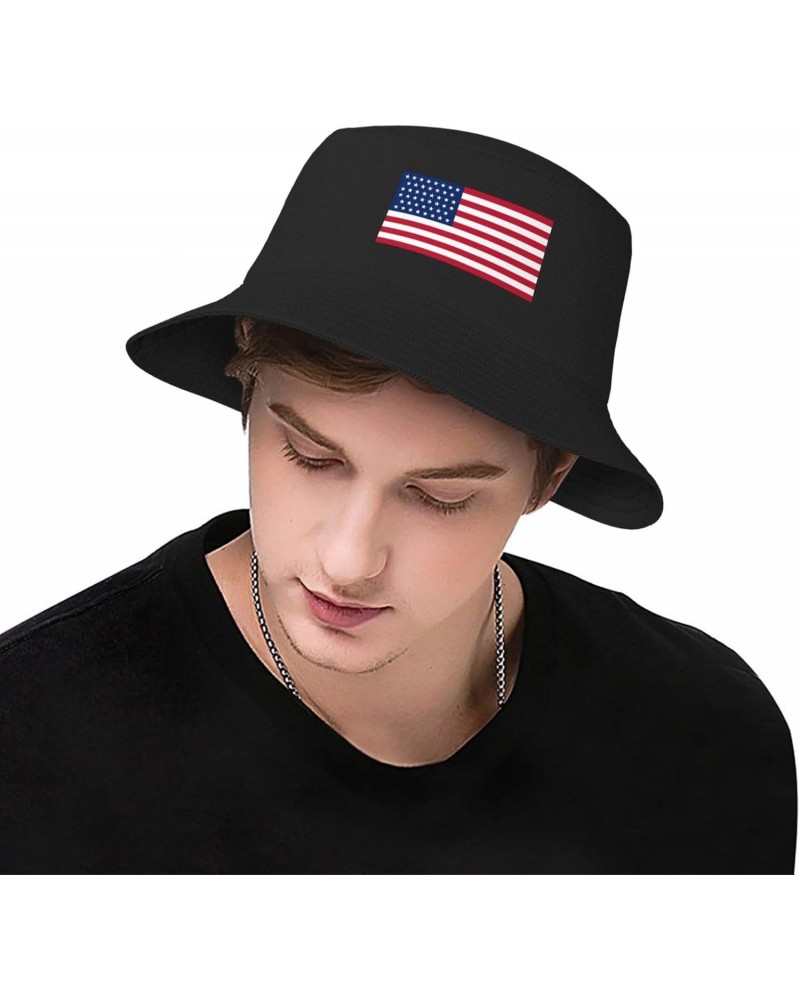 Flag of The United States (1908â€"1912) Bucket Hat for Men Women Boonie Hat Outdoor Summer Vacation Beach Travel Fishing Cap ...