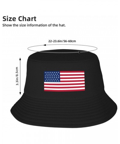 Flag of The United States (1908â€"1912) Bucket Hat for Men Women Boonie Hat Outdoor Summer Vacation Beach Travel Fishing Cap ...