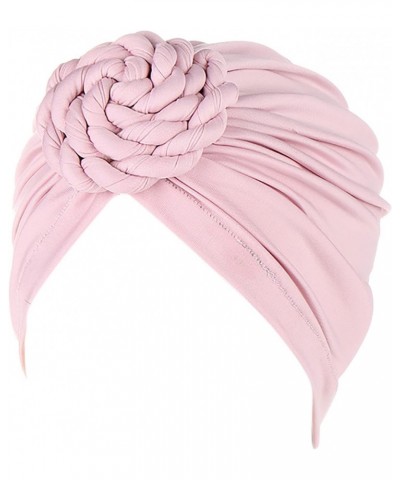 Cancer Head Hat Cap Ethnic Bohemian Flower Braids Hair Cover Wrap Turban Headwear Turban Cap $9.06 Baseball Caps