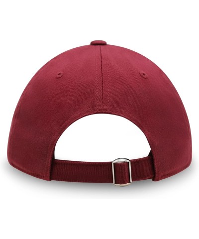 Tomato Premium Dad Hat Embroidered Baseball Cap Vegetable Vegan Maroon $10.24 Baseball Caps