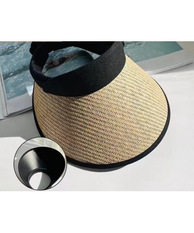 Summer New Men and Women Casual Sun hat Outdoor Anti-UV Hollow top hat Pink $10.43 Sun Hats