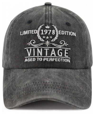 Limited Edition 1970 1971 1972 1973 1974 1975 1976 1977 1978 1979 Hat for Men Women, Funny Birthday Baseball Cap Limited Edit...