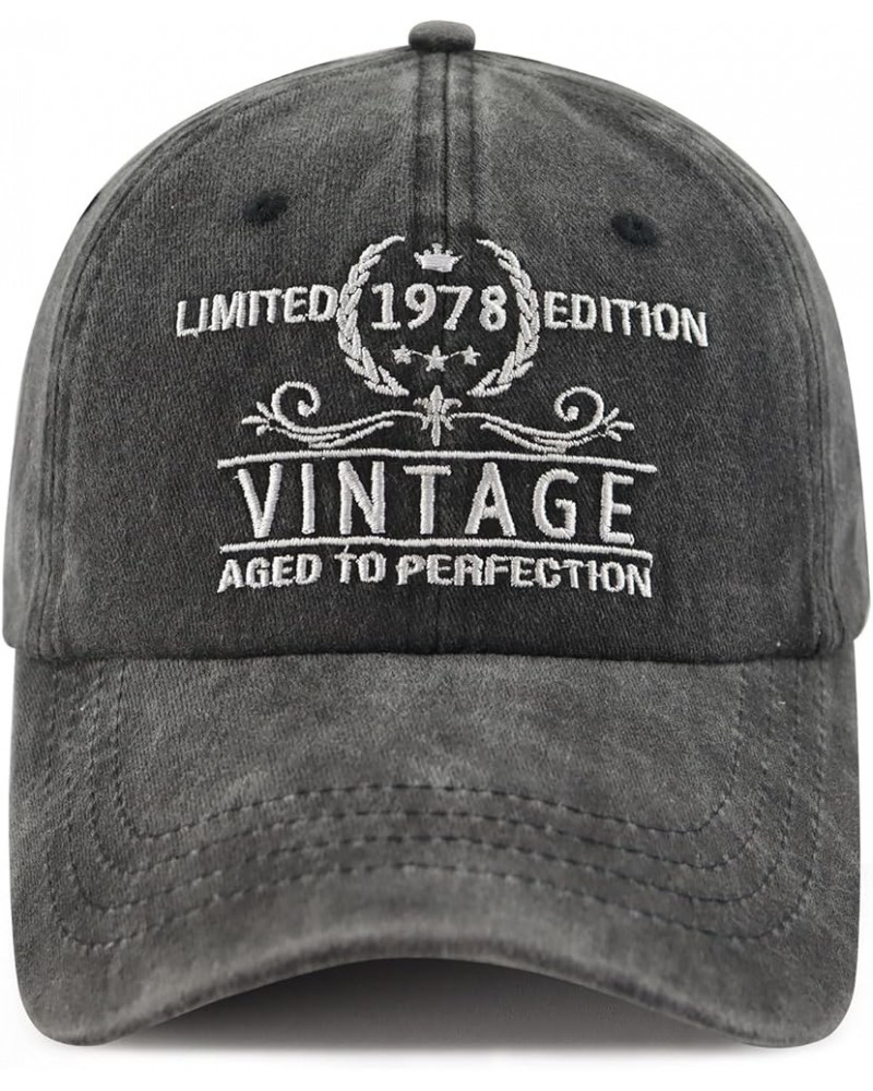 Limited Edition 1970 1971 1972 1973 1974 1975 1976 1977 1978 1979 Hat for Men Women, Funny Birthday Baseball Cap Limited Edit...