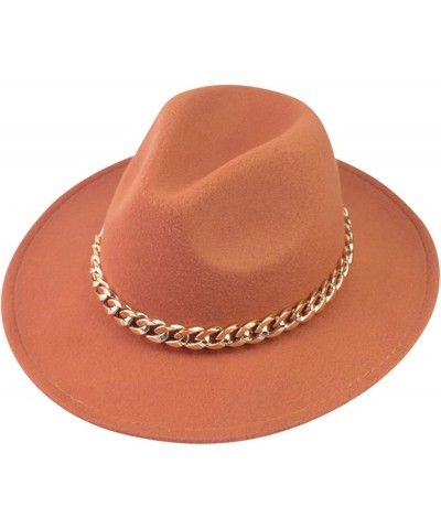 Womens Summer Dress Hat Wide Leaf Flower Bridal Shower Hat Sun Hats Beach Hat Drawstring Hat Orange 5 $11.38 Cowboy Hats