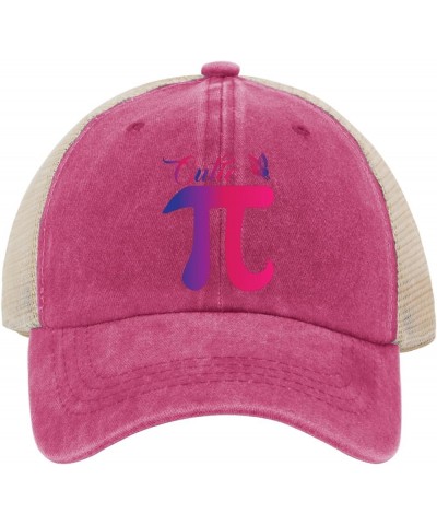 Cutie pinkes Purple Symbol Butterfly pi Womens Sun hat Anime hat Fishing hat for Men Gifts for Women Baseball Hat Pink $11.20...