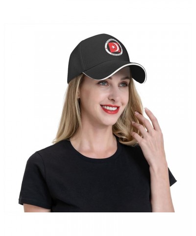 Nation of Islam Flag Adjustable Baseball Cap Man's Womans Casual Sandwich Caps Adults Golf Hats Black $14.14 Baseball Caps