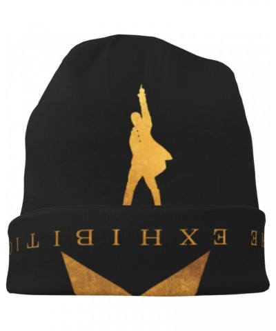 Hamilton The Musical Beanie Hat Skull Cap Adult Thin Stretch Knit Hat Hip Hop Headwear Hats for Men Women Black $10.23 Skulli...