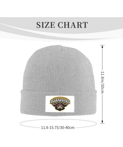 Bradenton Marauders Stretch Beanie Knit Hat for Men Women Winter Fall Spring Warm Cap Gray $10.07 Skullies & Beanies