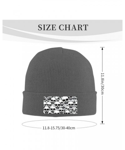 Many Mexican Skull Luxurious Velvet Patch Design,Knitted Wool Hat,Ideal for Sporty & Outdoor Activities $11.16 Skullies & Bea...