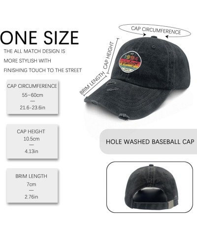 1965 Vintage All Original Parts Hats Mesh Hat AllBlack Hat for Women Gifts for Men Cool Cap 1994 $11.19 Sun Hats