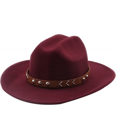 Womens Top Hat Fedora for Men Women Winter Wool Felt Jazz Hats British Style Panama Western Cowboy Cap Sombrero Camel $20.59 ...