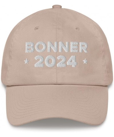 Riki Bonner Hat (Embroidered Dad Cap) 2024 Presidential Election Candidate Stone $15.64 Baseball Caps