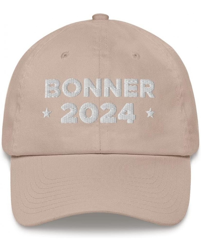 Riki Bonner Hat (Embroidered Dad Cap) 2024 Presidential Election Candidate Stone $15.64 Baseball Caps