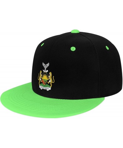 Coat of arms of Biafra Snapback Hat for Men Women Baseball Cap Trucker Flat Bill Hats Dad Caps Green $11.88 Baseball Caps