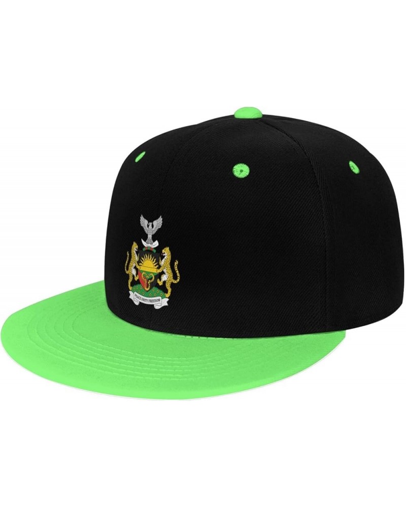 Coat of arms of Biafra Snapback Hat for Men Women Baseball Cap Trucker Flat Bill Hats Dad Caps Green $11.88 Baseball Caps