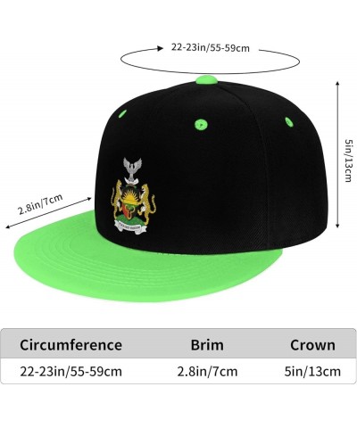 Coat of arms of Biafra Snapback Hat for Men Women Baseball Cap Trucker Flat Bill Hats Dad Caps Green $11.88 Baseball Caps