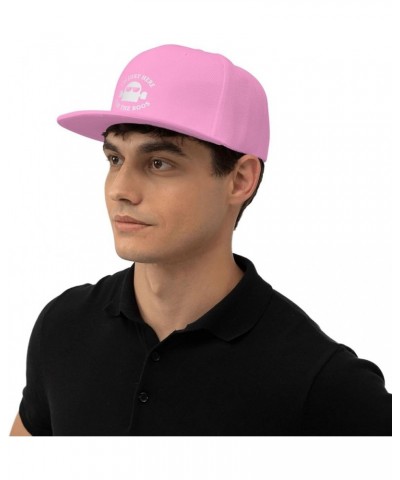 I Am Just Here for The Boos Baseball Cap Fashion Sunhat Hip Hop Hat Men Women Trucker Hat Pink $10.48 Baseball Caps