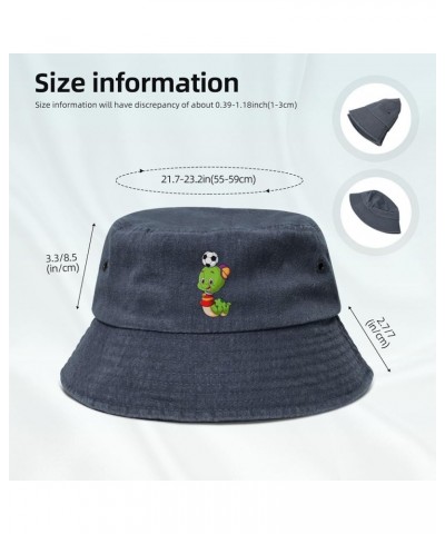 Cute Snake Bucket Hat for Women Men Summer Travel Sun Hat Outdoor Cap Funny Bucket Hats Navy Blue $14.98 Bucket Hats