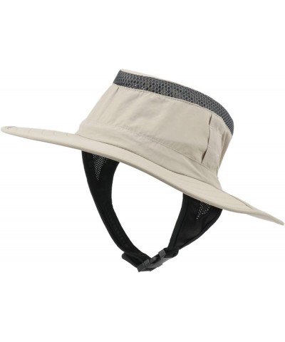 Sun Hat Summer Sun Hats for Women Men Foldable Hiking Cap Casual Outdoor Solid Color Fishing Bucket Caps Beige $16.76 Sun Hats